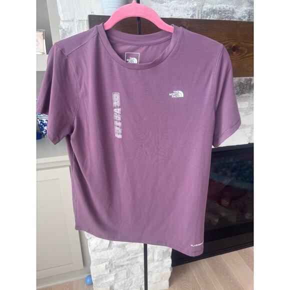 The North Face Women's Midnight Mauve Adventure Tee Size M - Picture 4 of 7